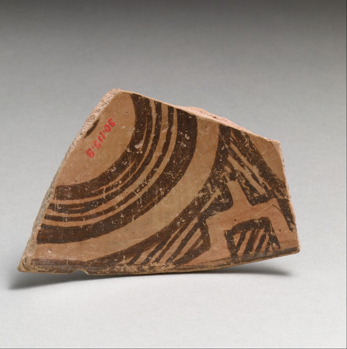 Vase fragment, Terracotta, Neolithic, Thessaly