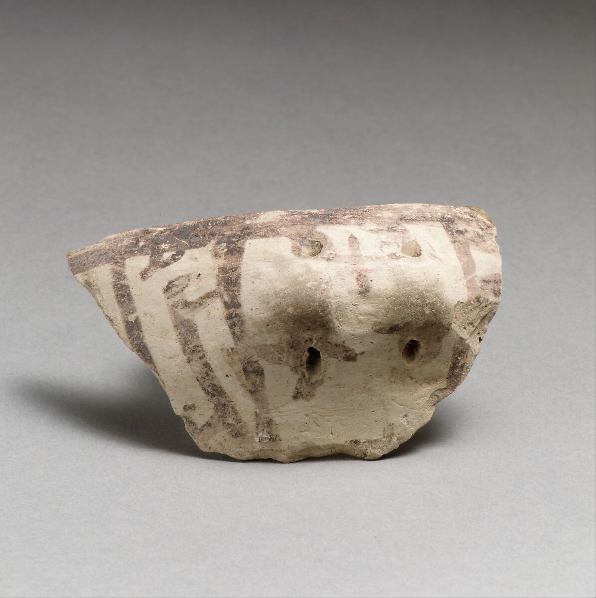 Vase fragment, Terracotta, Neolithic, Thessaly 