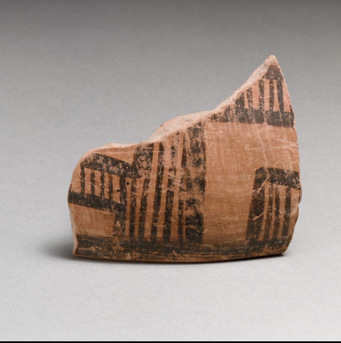 Vase fragment, Terracotta, Neolithic, Thessaly 