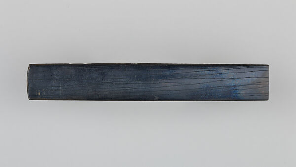 Knife Handle (Kozuka), Copper-gold alloy (shakudō), copper-silver alloy (shibuichi), gold, Japanese