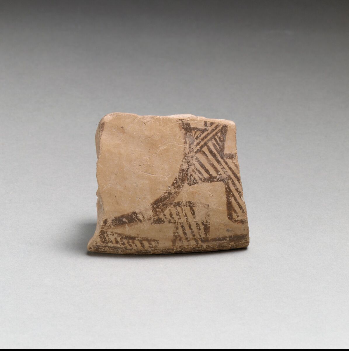 Vase fragment, Terracotta, Neolithic, Thessaly 