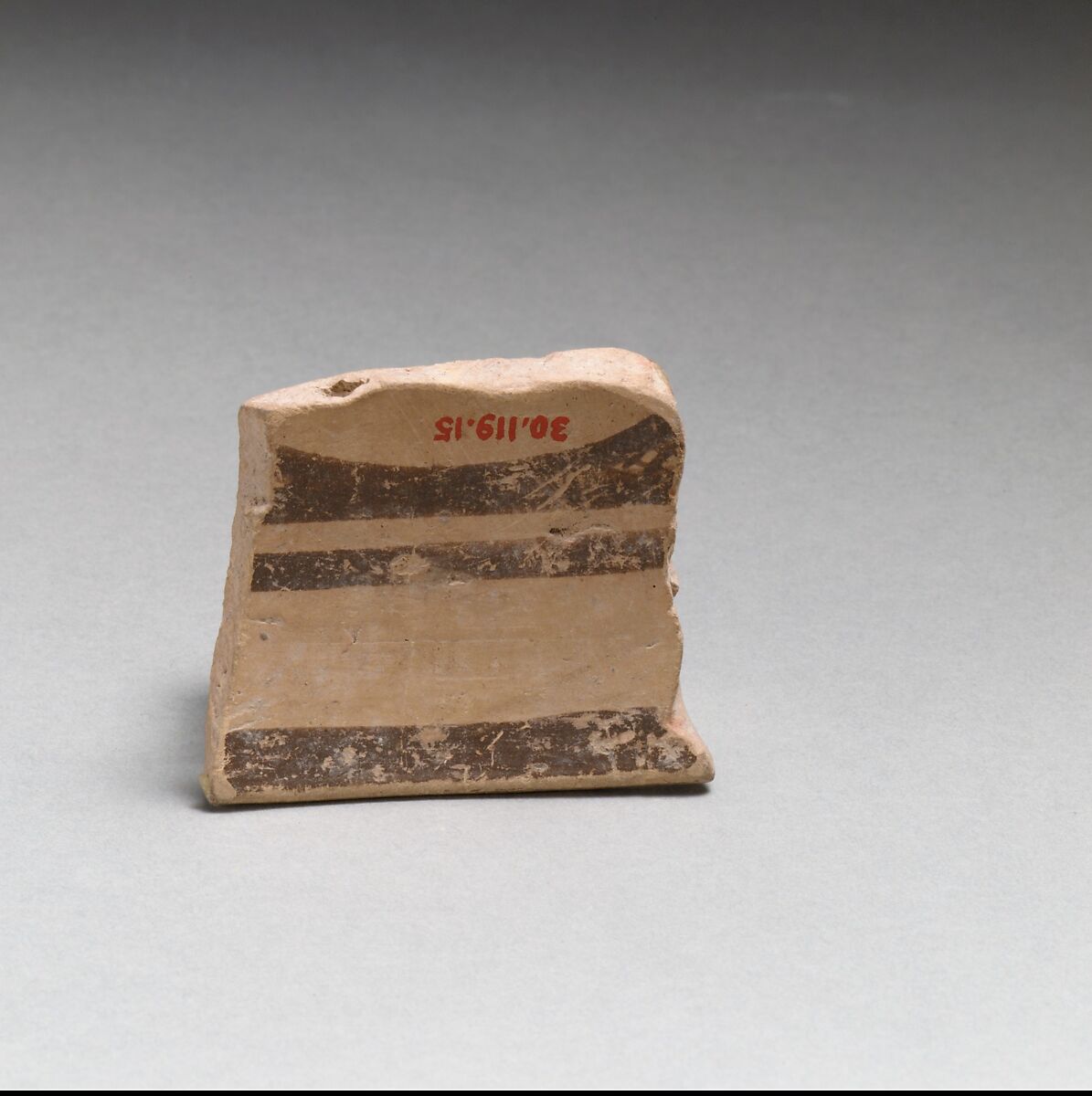 Vase fragment, Terracotta, Neolithic, Thessaly