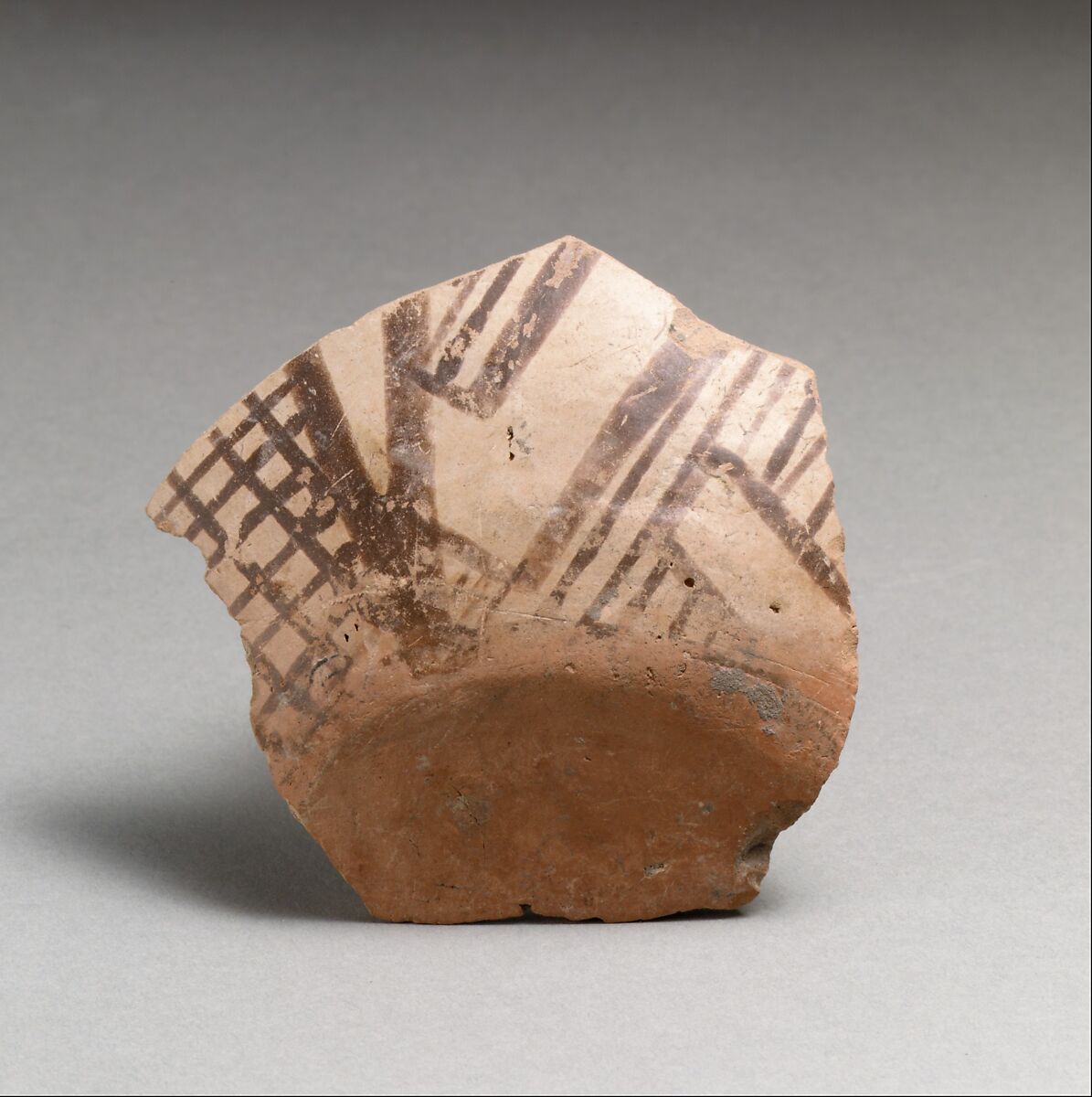 Vase fragment, Terracotta, Neolithic, Thessaly 