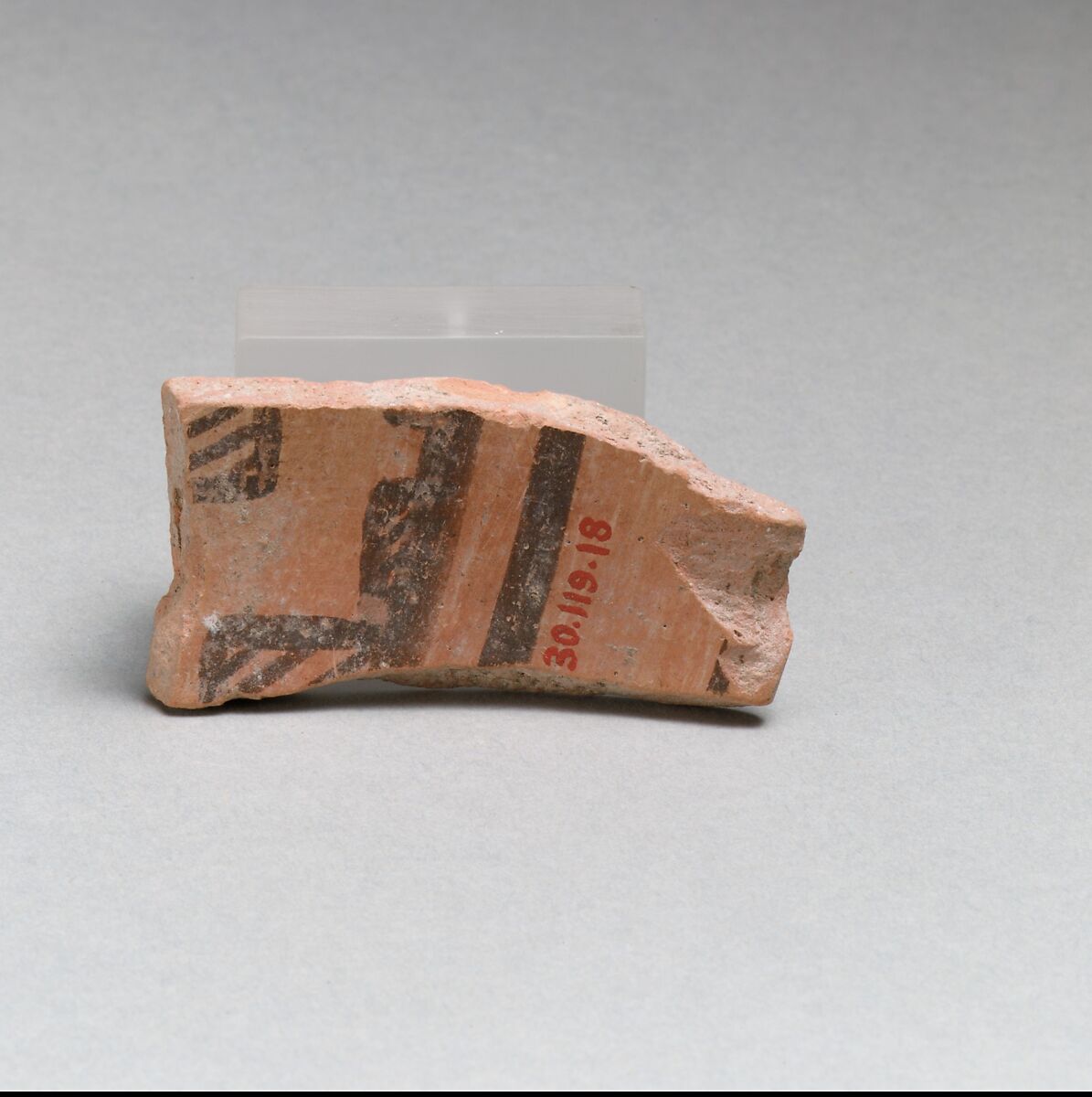 Vase fragment, Terracotta, Neolithic, Thessaly