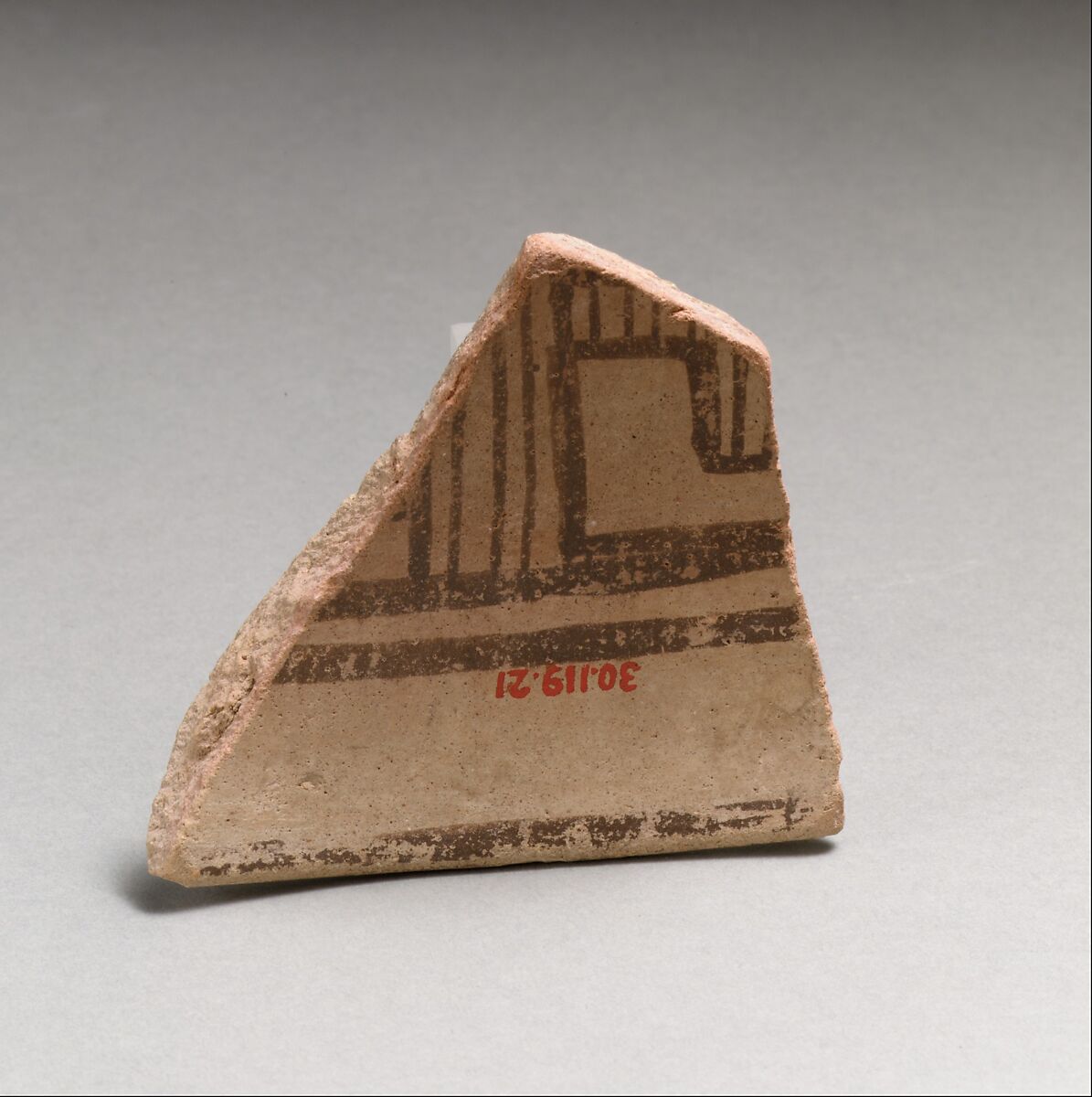 Vase fragment, Terracotta, Neolithic, Thessaly