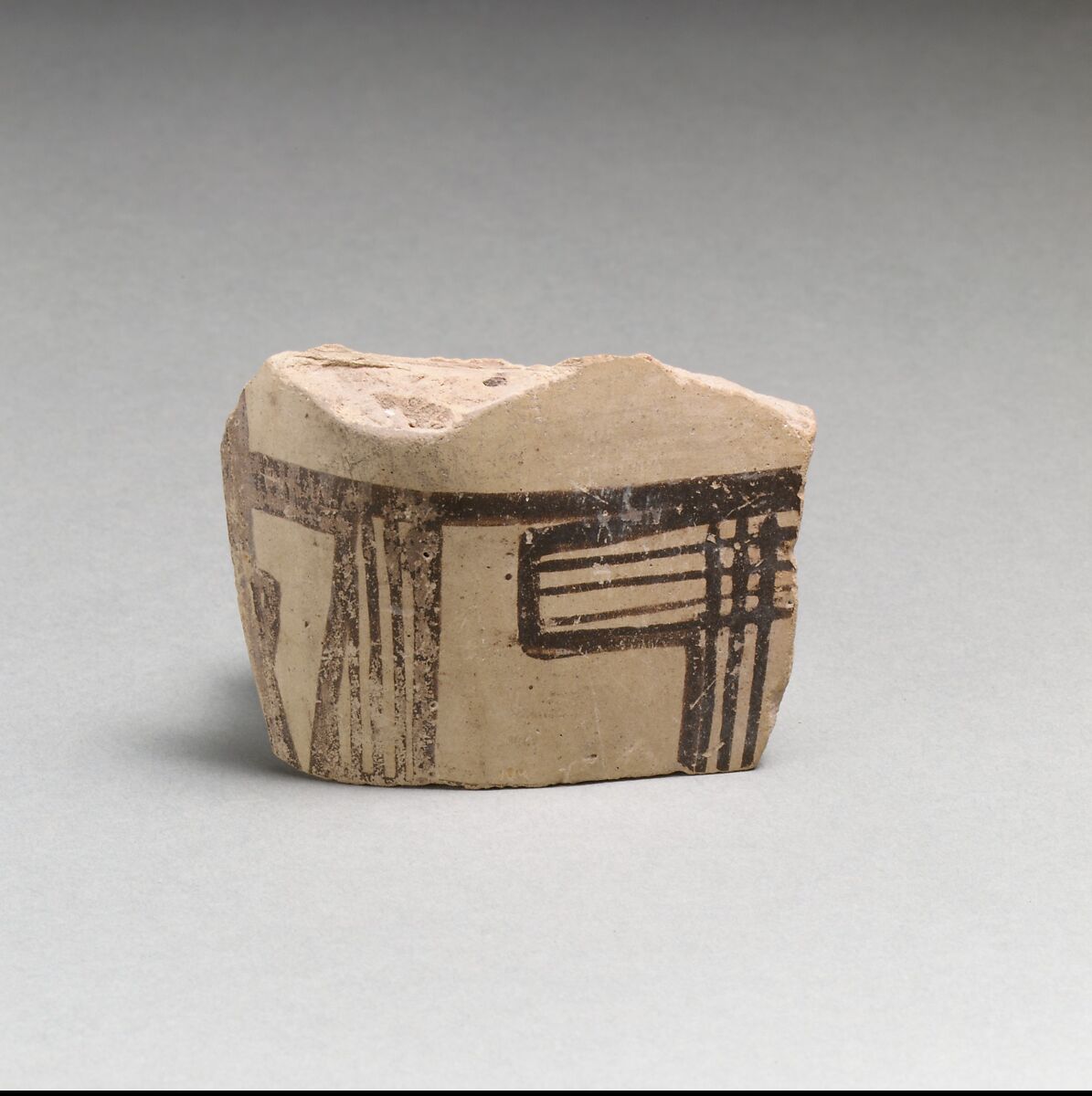 Vase fragment, Terracotta, Neolithic, Thessaly 