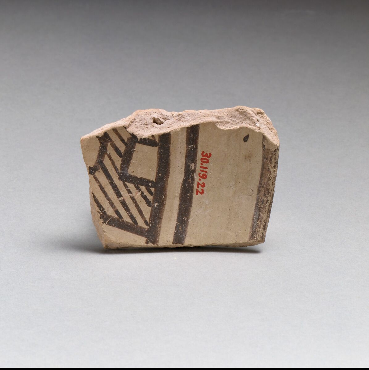 Vase fragment, Terracotta, Neolithic, Thessaly