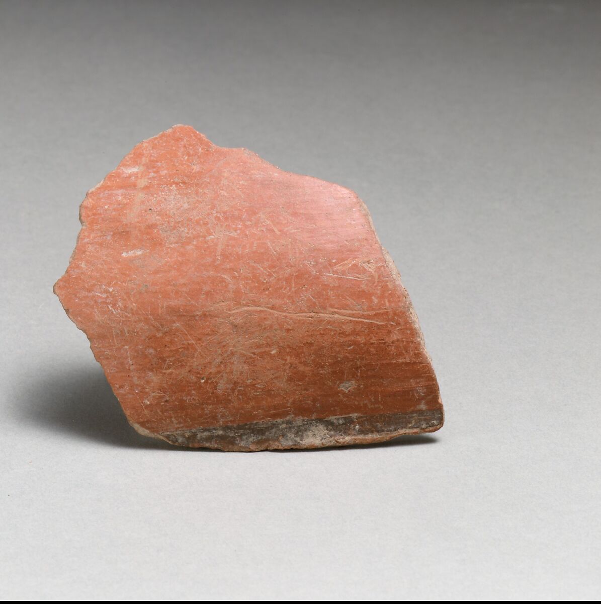 Vase fragment, Terracotta, Neolithic, Thessaly 