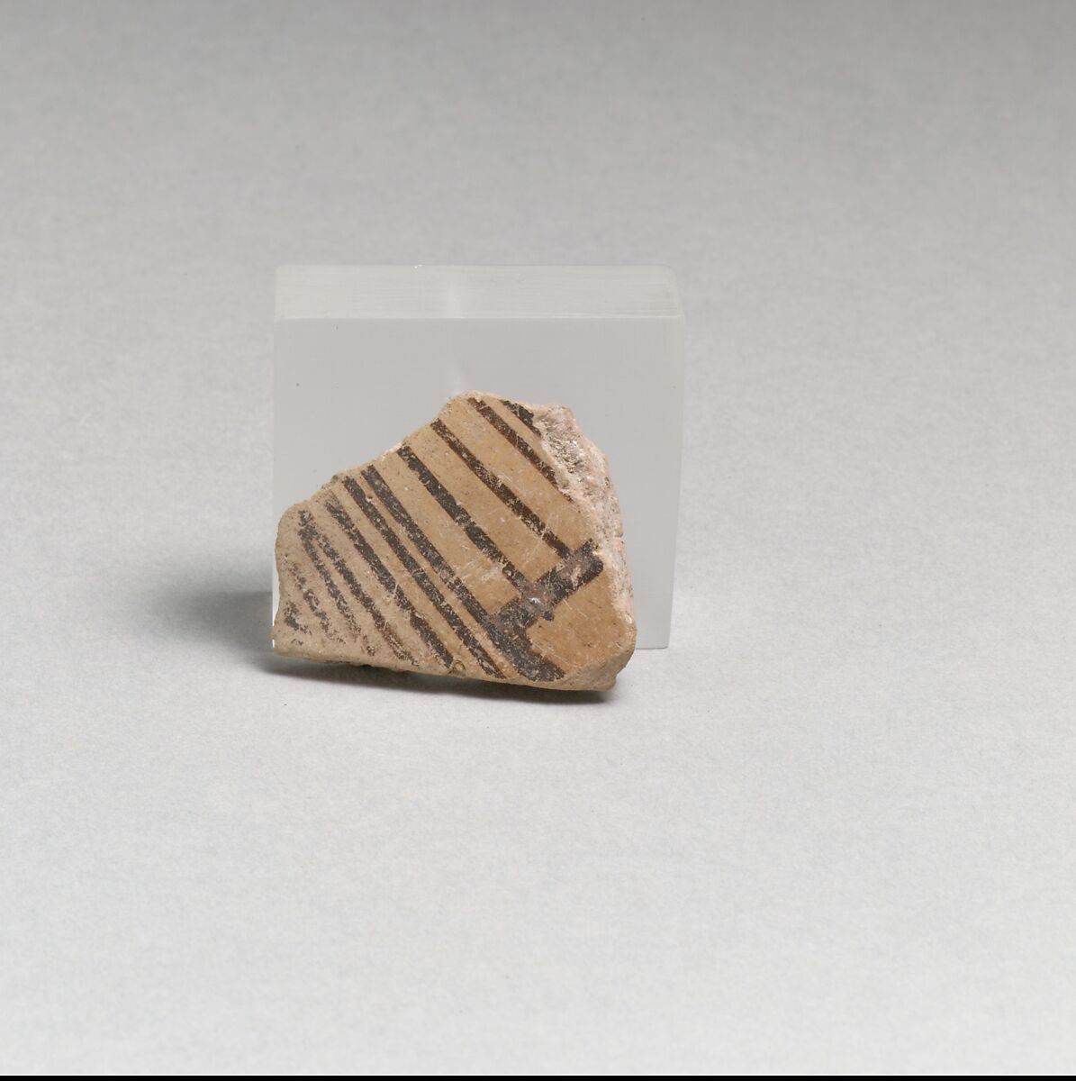 Vase fragment, Terracotta, Neolithic, Thessaly 