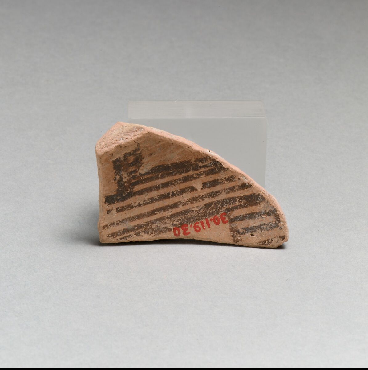 Vase fragment, Terracotta, Neolithic, Thessaly