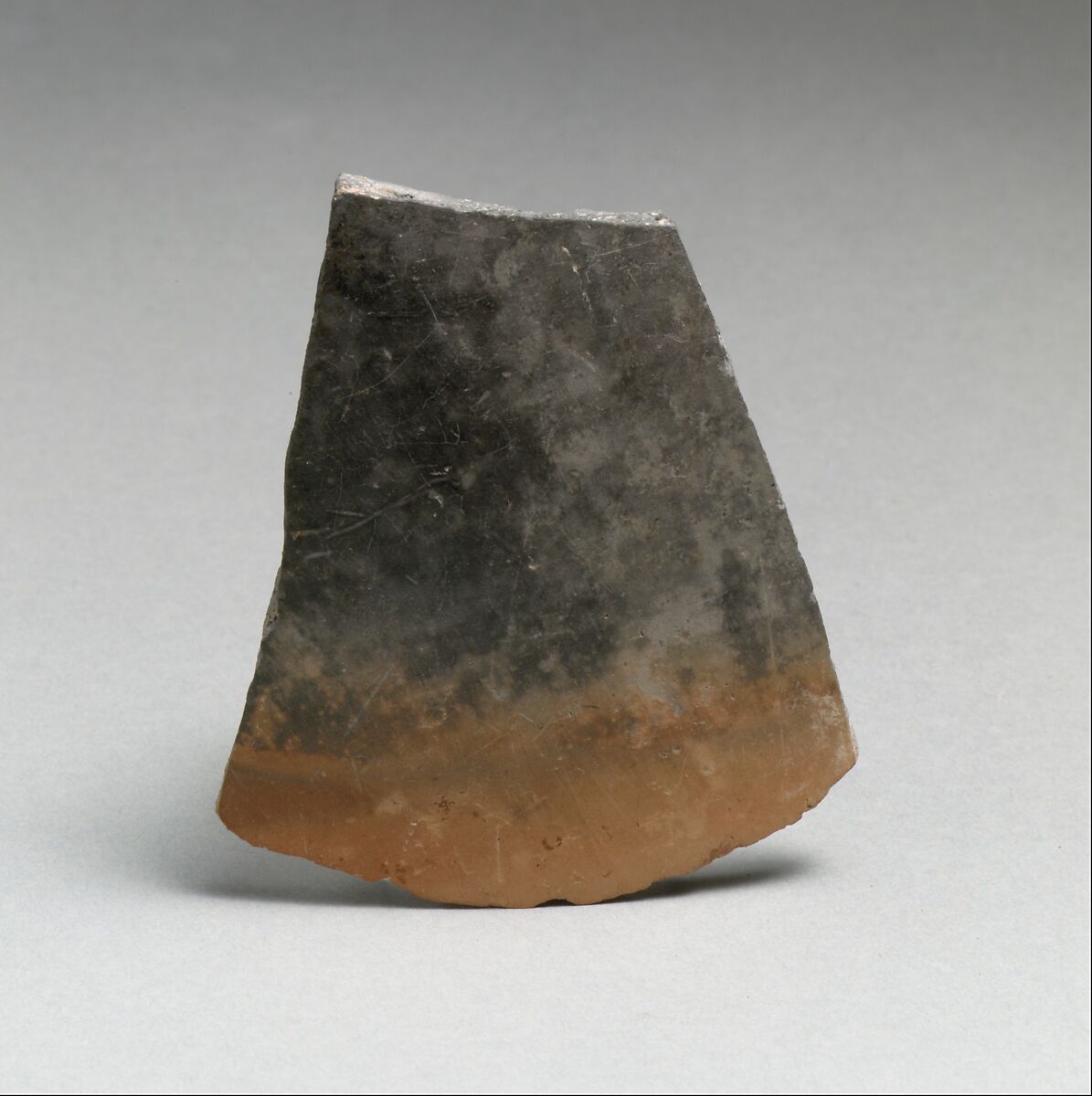 Terracotta vessel fragment, Terracotta, Greek Neolithic 