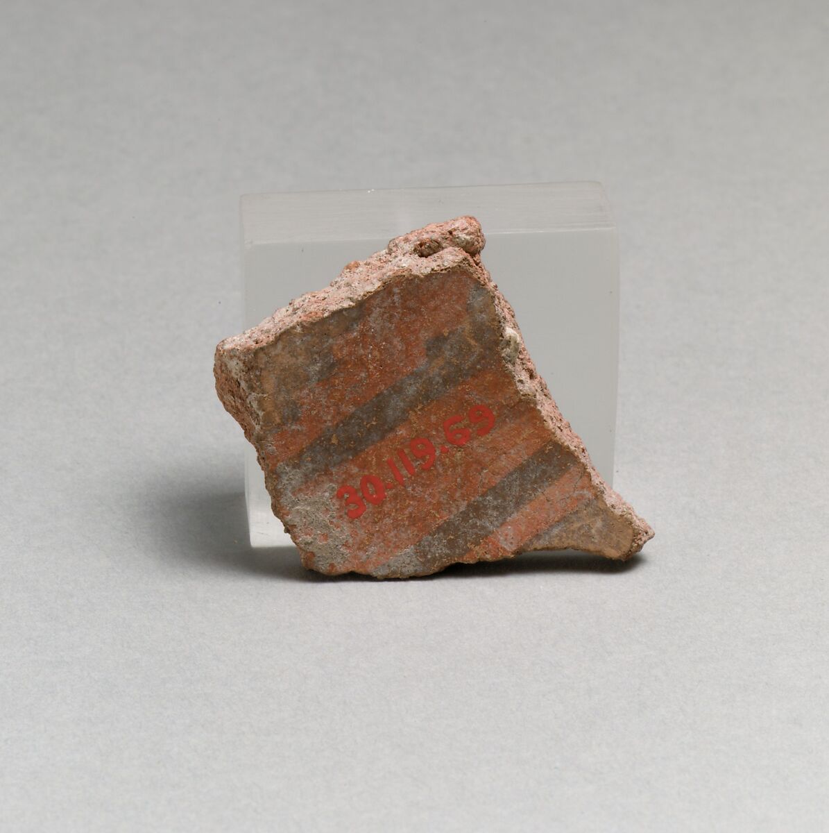 Terracotta vessel fragment, Terracotta, Greek Neolithic