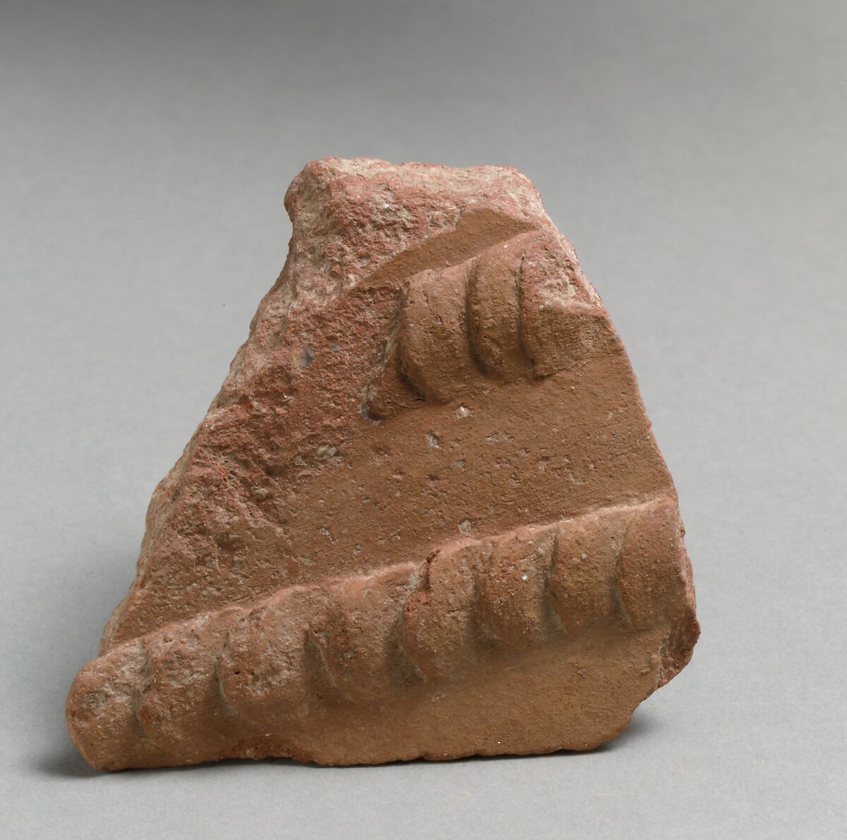 Vase fragment, Terracotta, Aegean 