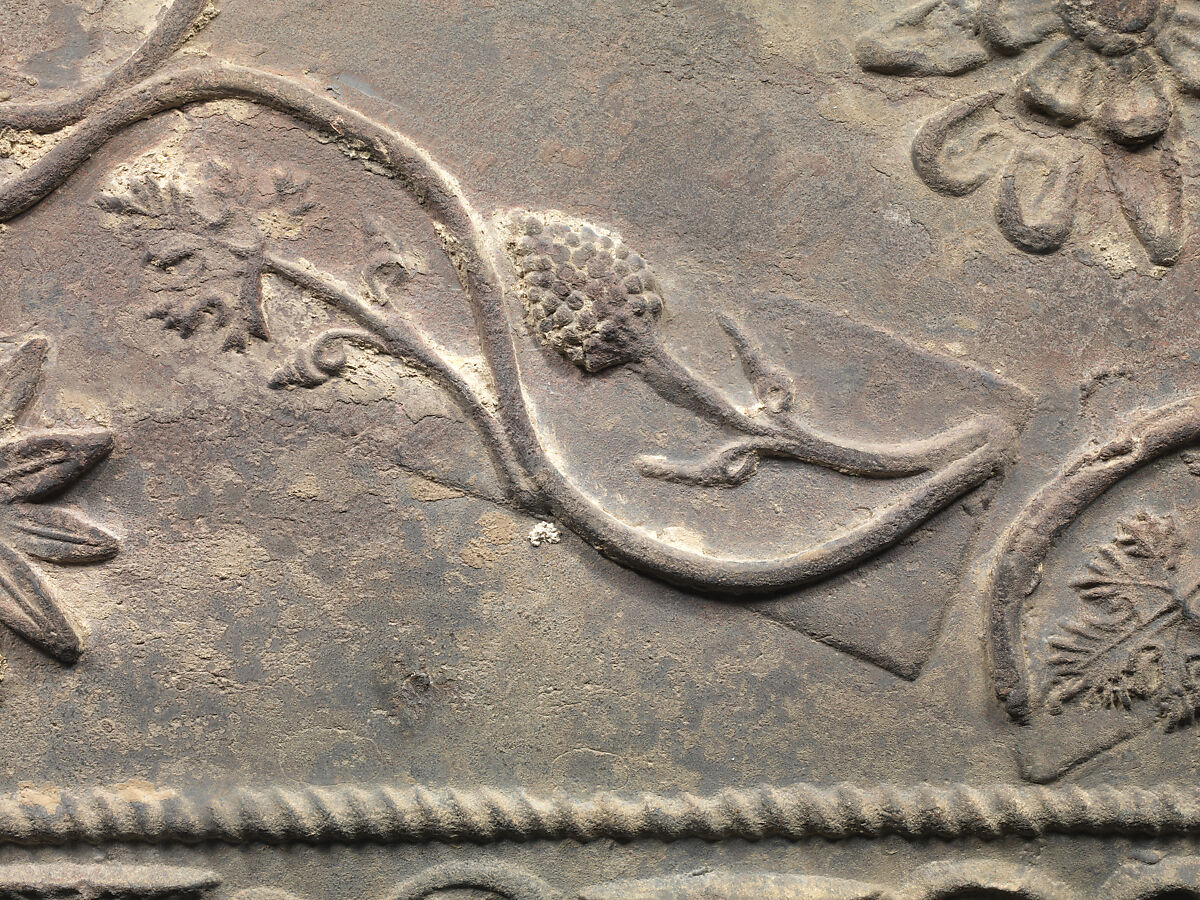 Lead coffin and lid, Lead, Roman