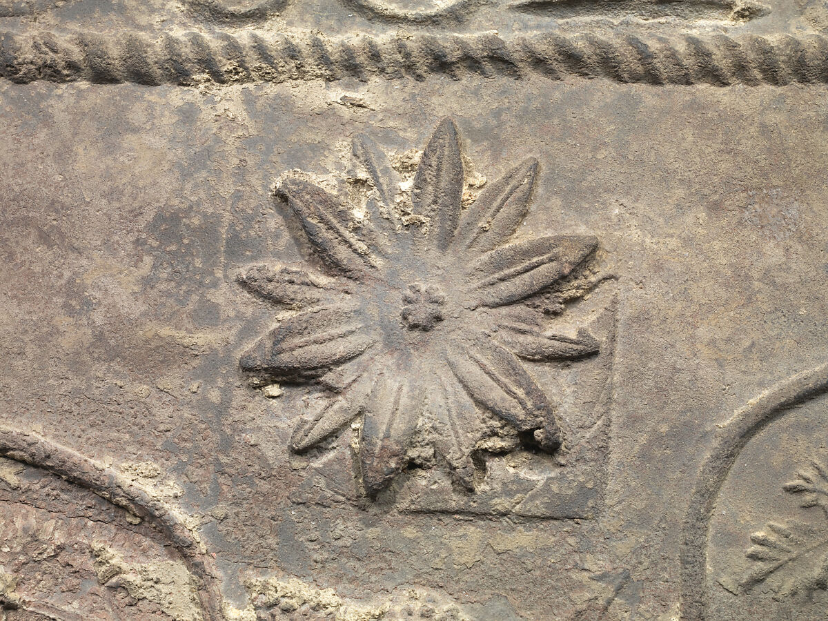 Lead coffin and lid, Lead, Roman