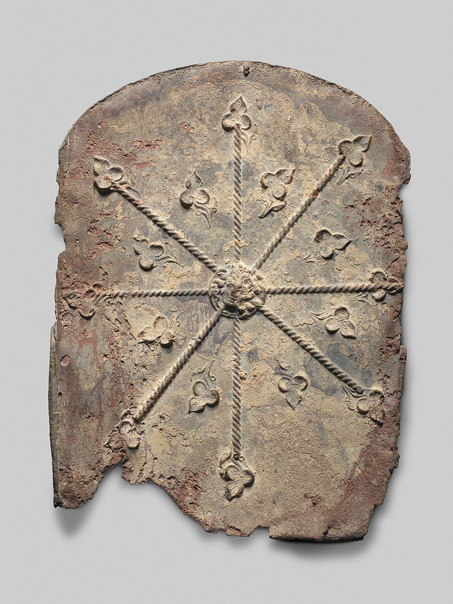 Lead coffin and lid, Lead, Roman