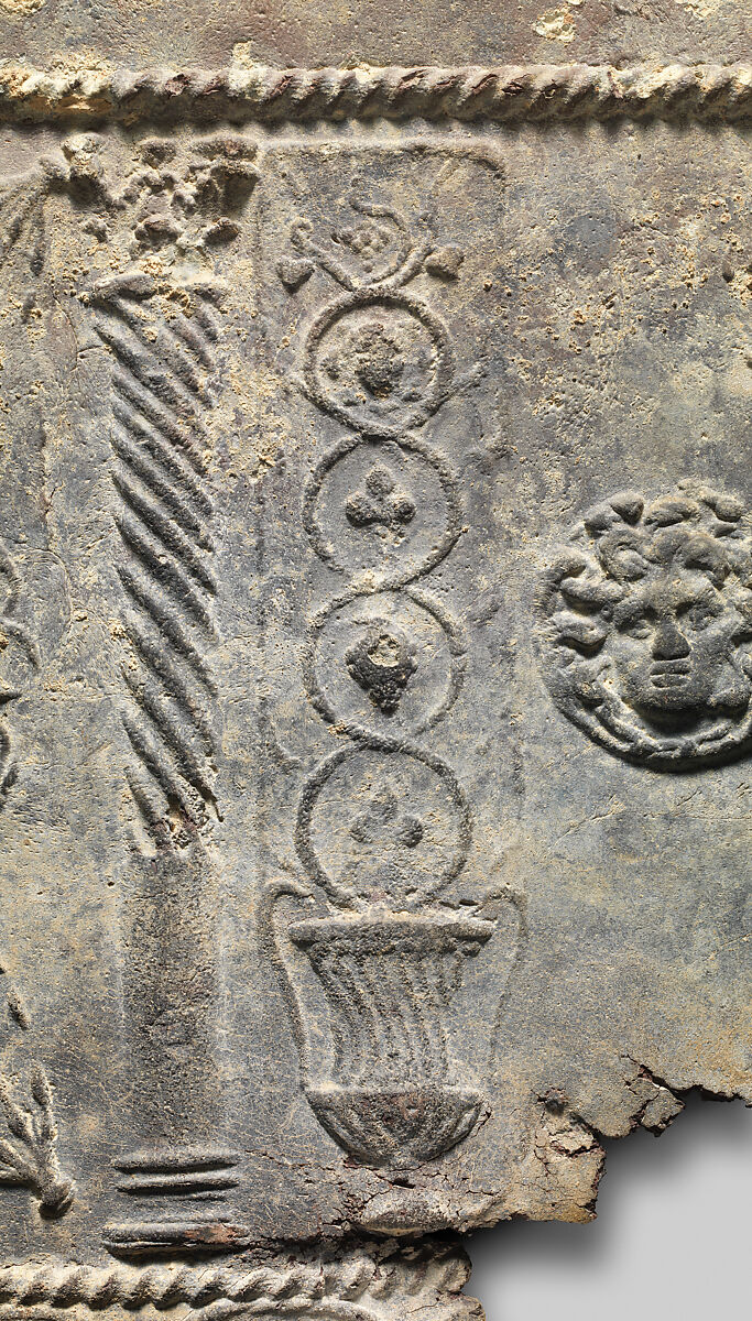 Lead coffin and lid, Lead, Roman