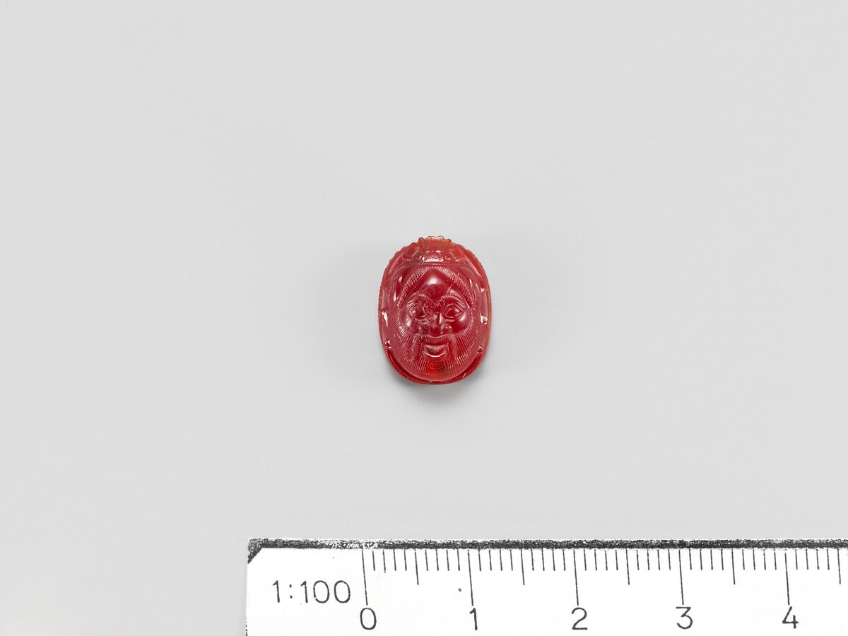 Carnelian scarab, Carnelian, Etruscan, Populonia