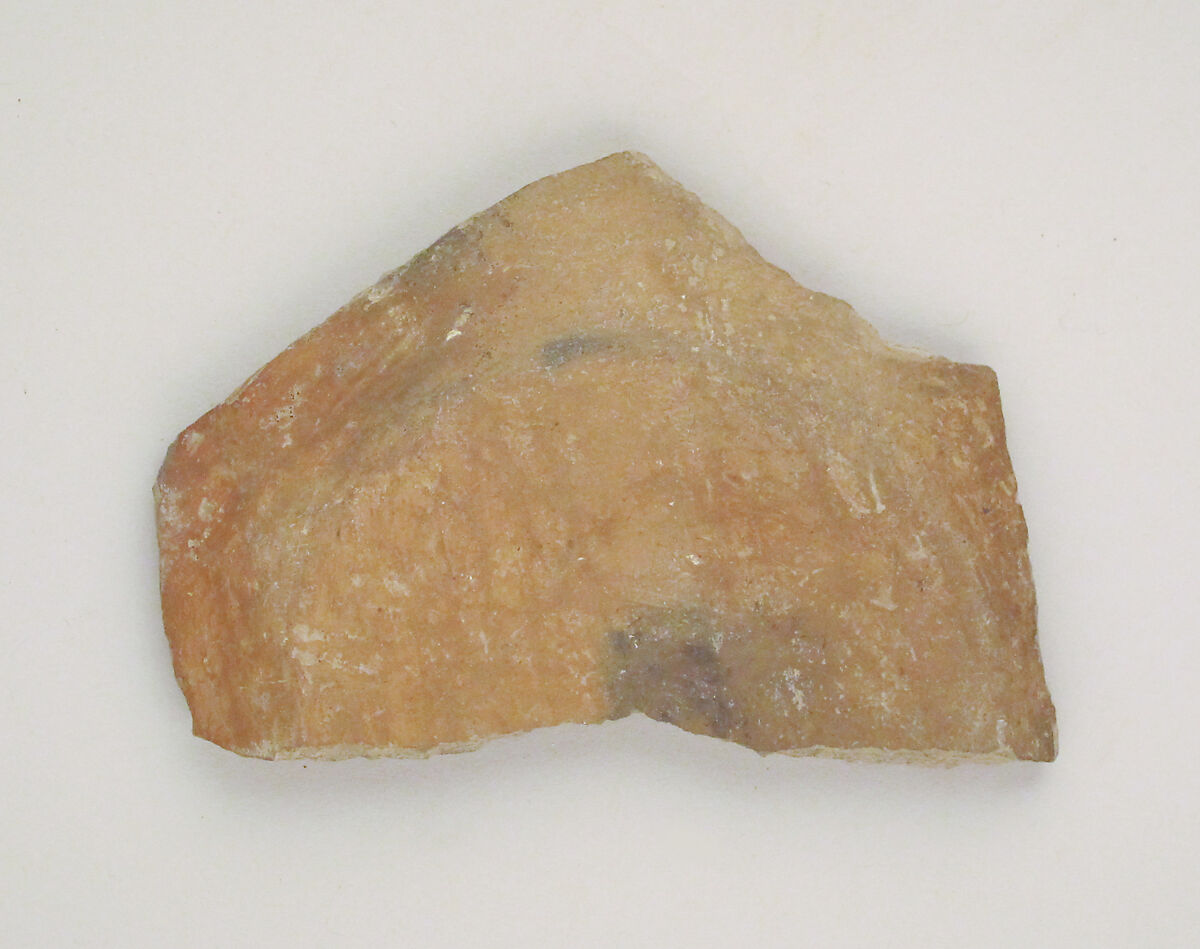 Vase fragment, Terracotta, Aegean 