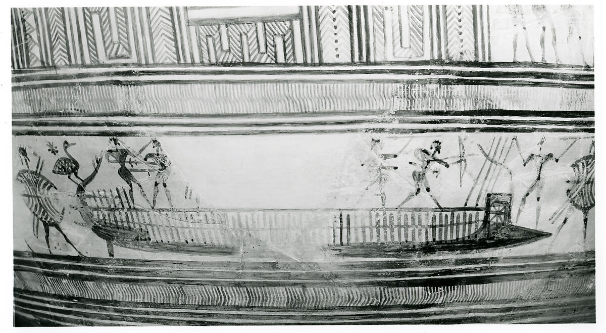 Terracotta krater, Attributed to the Workshop of New York MMA 34.11.2, Terracotta, Greek, Attic