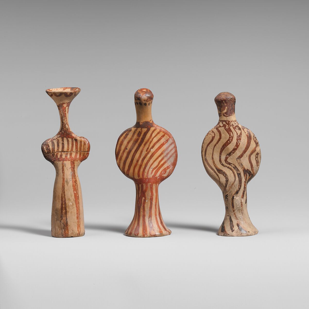 Terracotta female figure, Terracotta, Helladic, Mycenaean