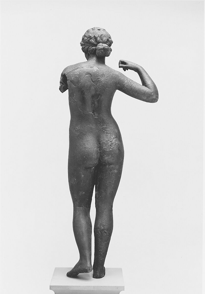 Bronze statuette of Aphrodite, Bronze, Greek
