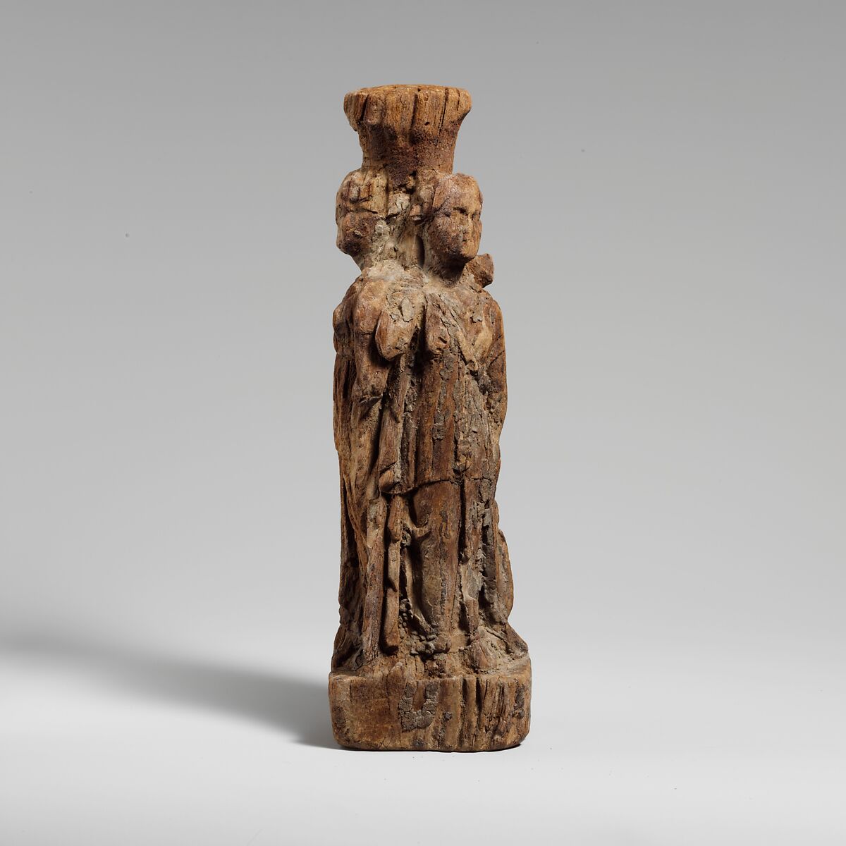 Wood statuette of Hekate, Wood, Juniper, Egyptian, Ptolemaic