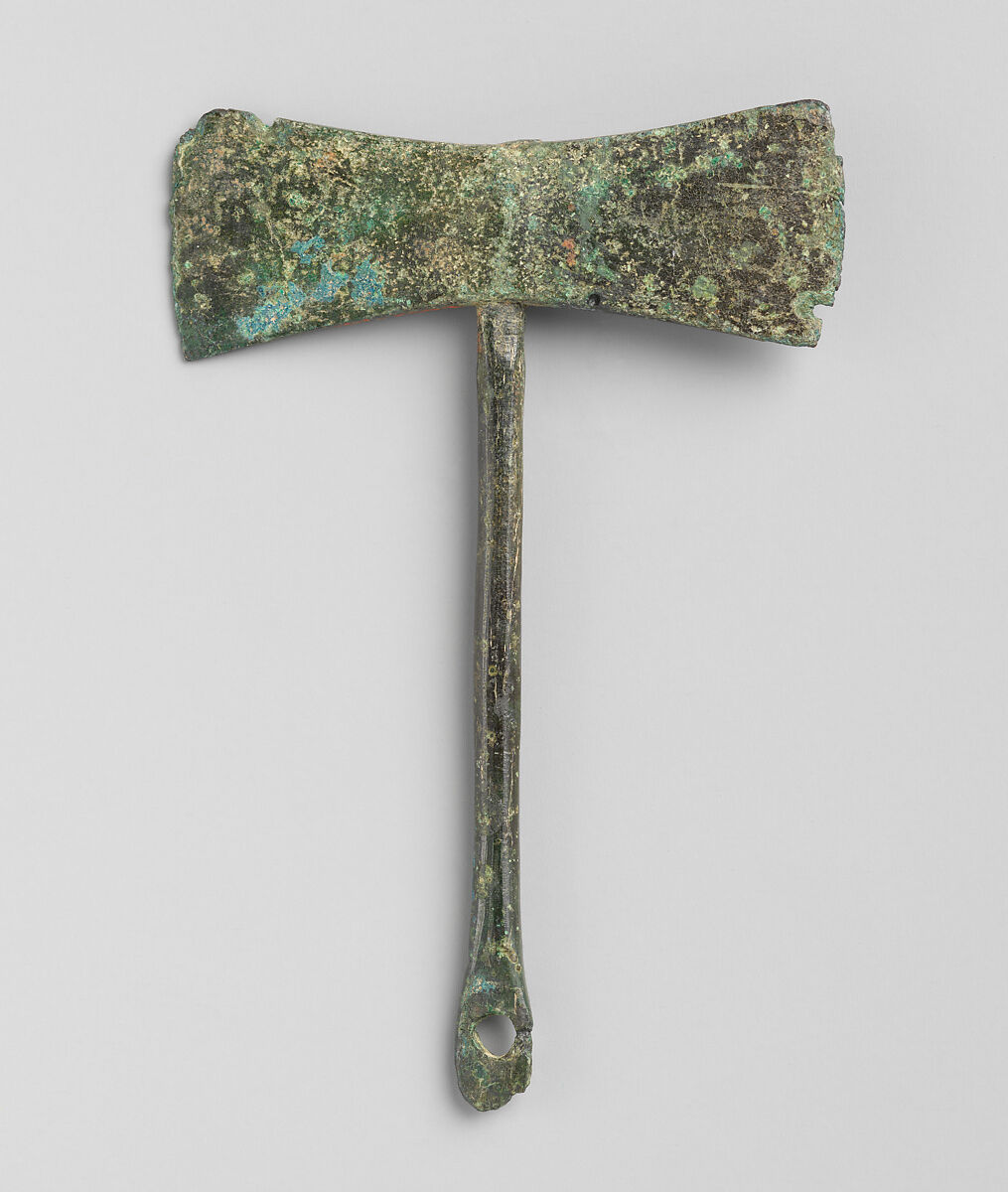 Bronze double-ax, Bronze, Minoan