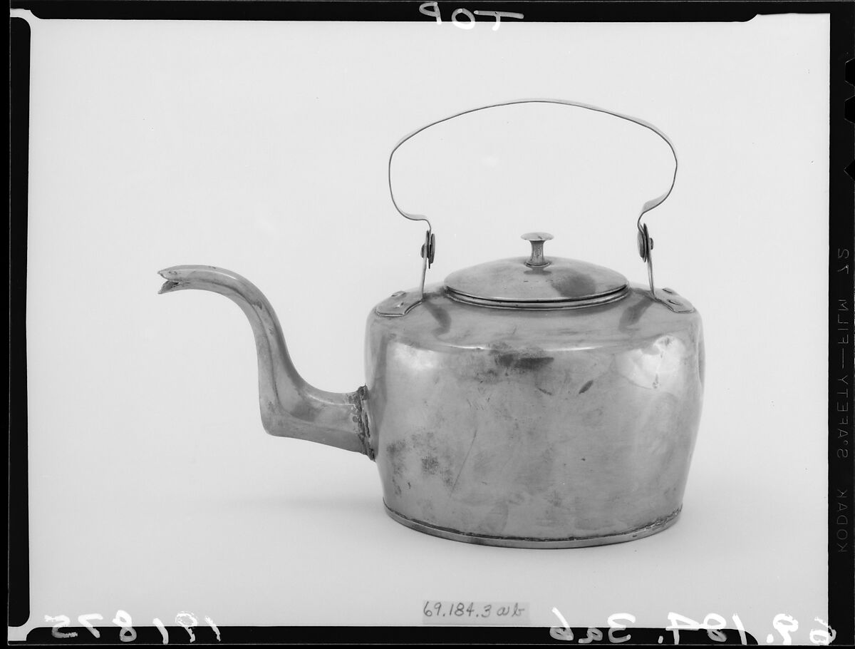 Teakettle, Possibly J. Dunn, Copper 