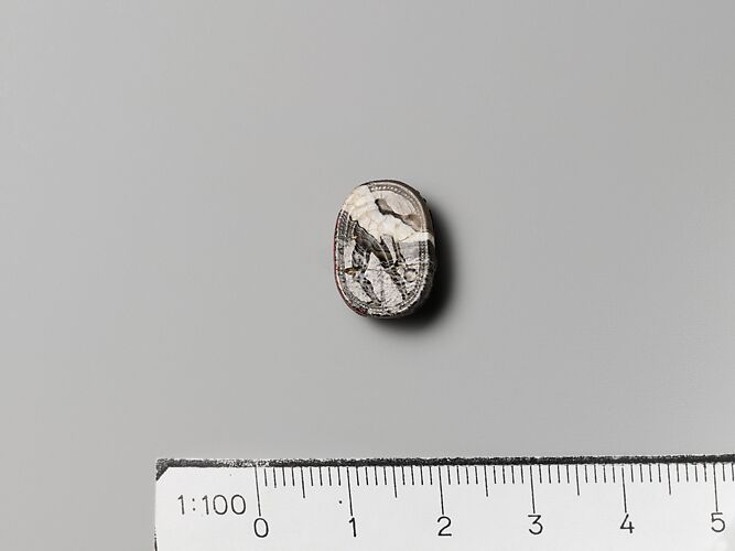 Agate scarab