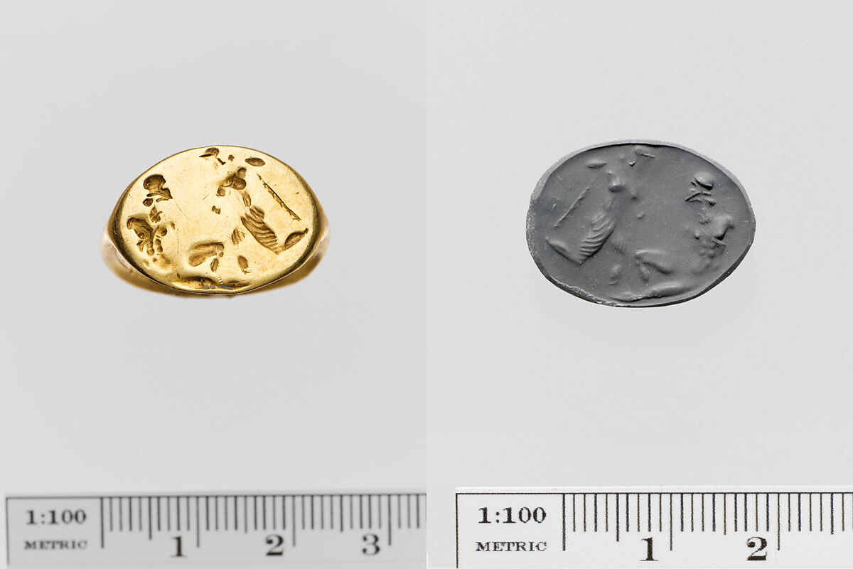 Gold ring, Gold, Greek