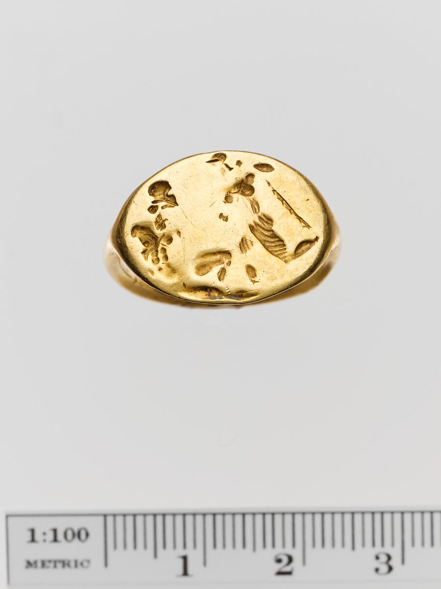 Gold ring, Gold, Greek 