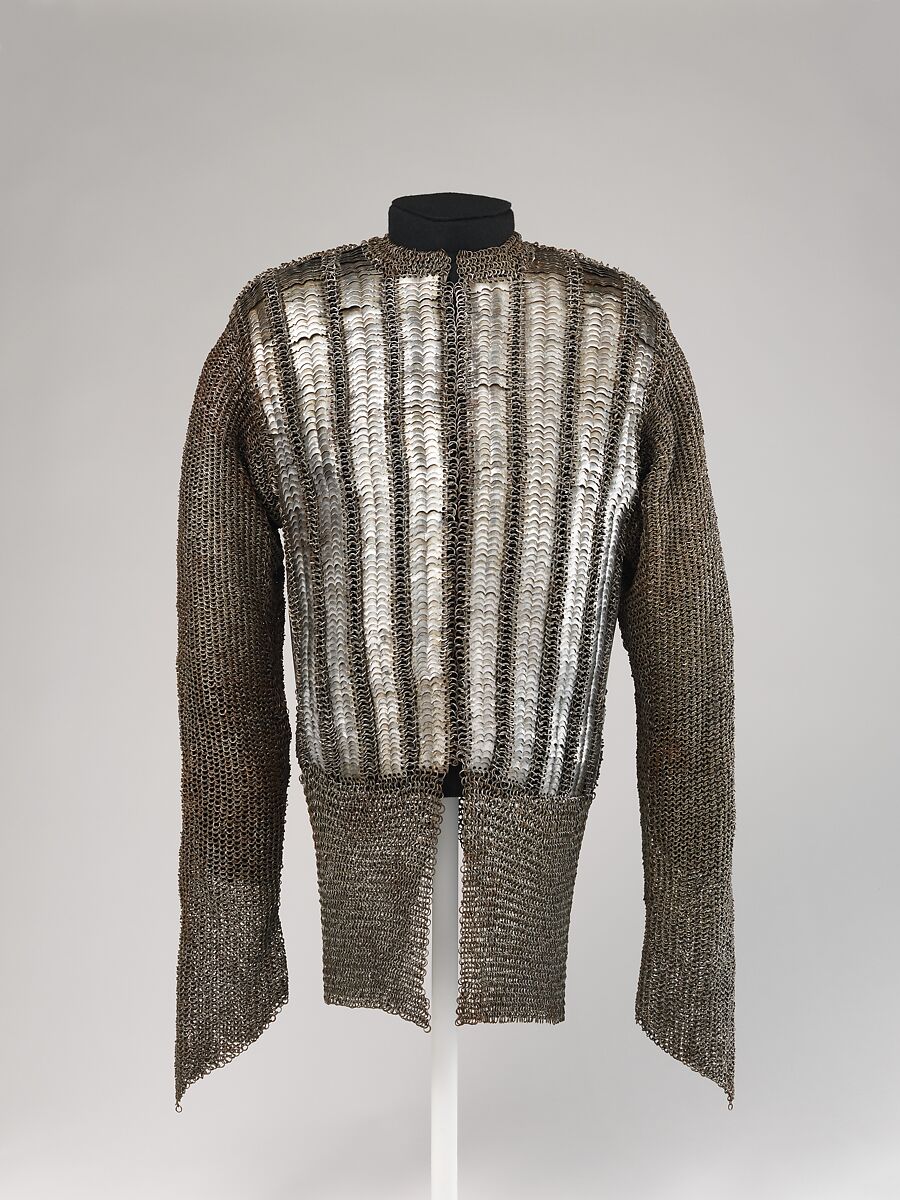 Shirt of Mail and Plate, Steel, iron, Indian, Deccani, probably Vijayapur