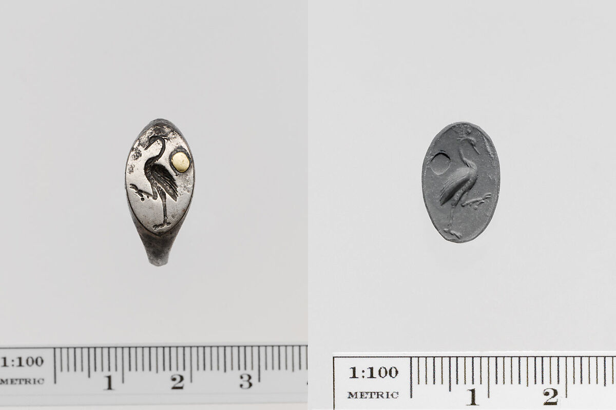 Silver ring, Silver, Greek