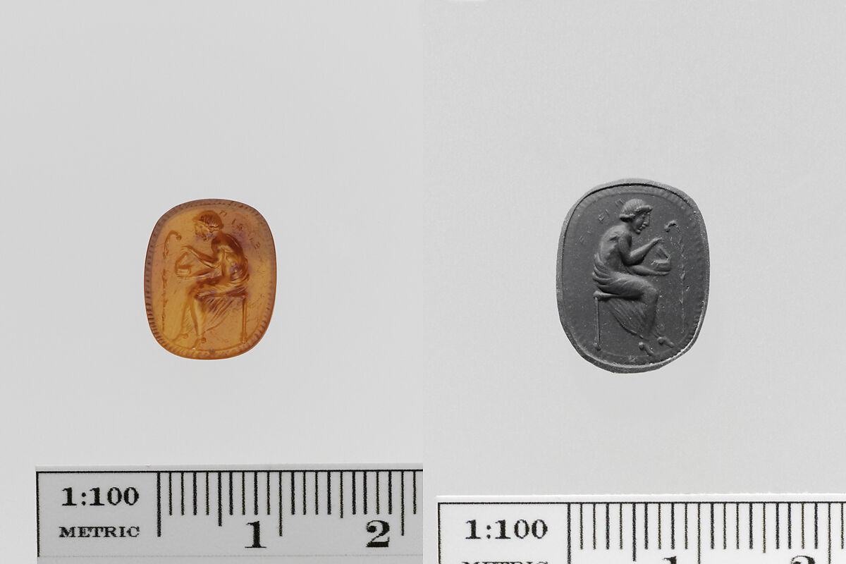 Carnelian ring stone, Carnelian, Italic