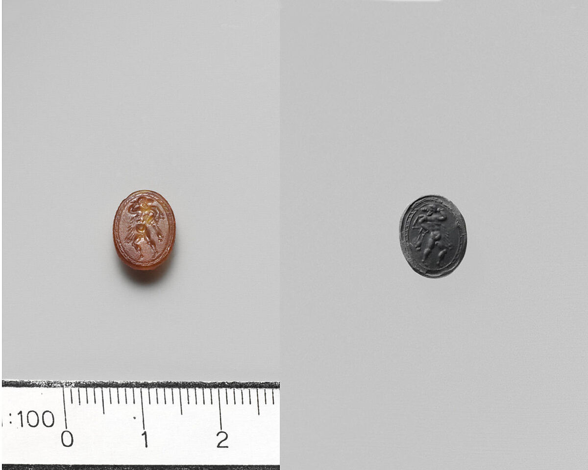 Carnelian scarab, Carnelian, Etruscan