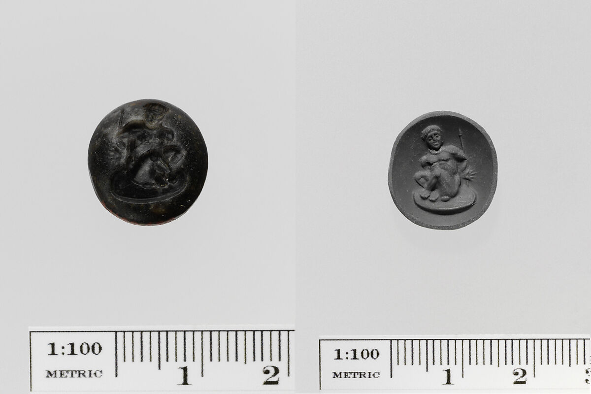 Agate ring stone, Agate, Italic