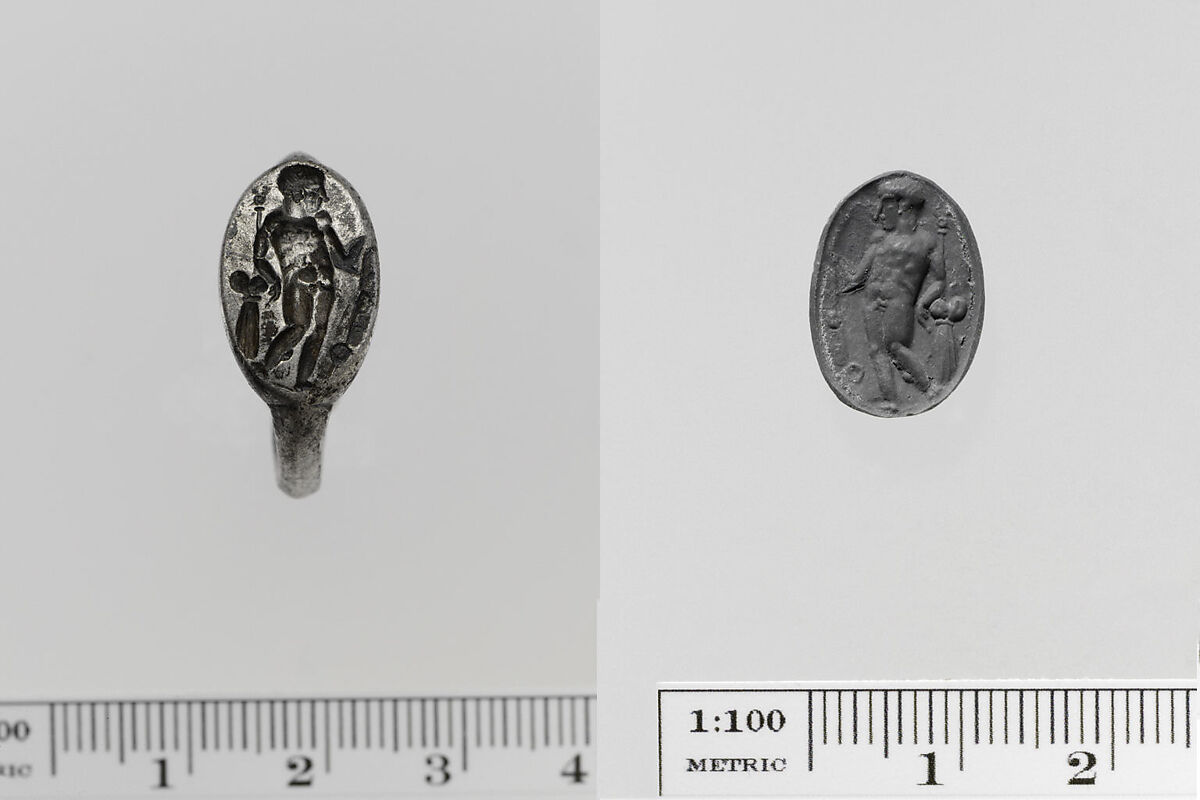 Silver ring, Silver, Greek