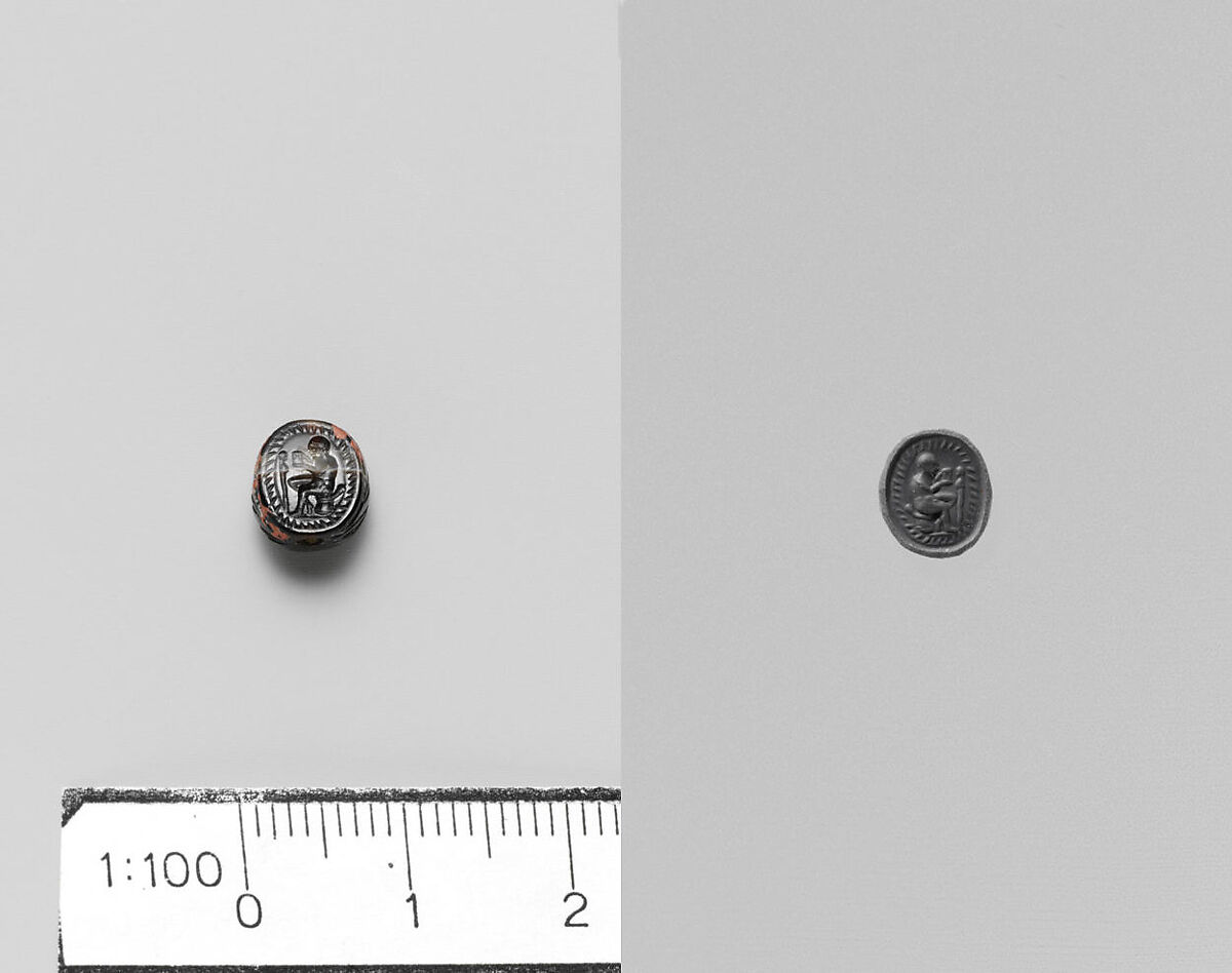 Agate scarab, Agate, Etruscan