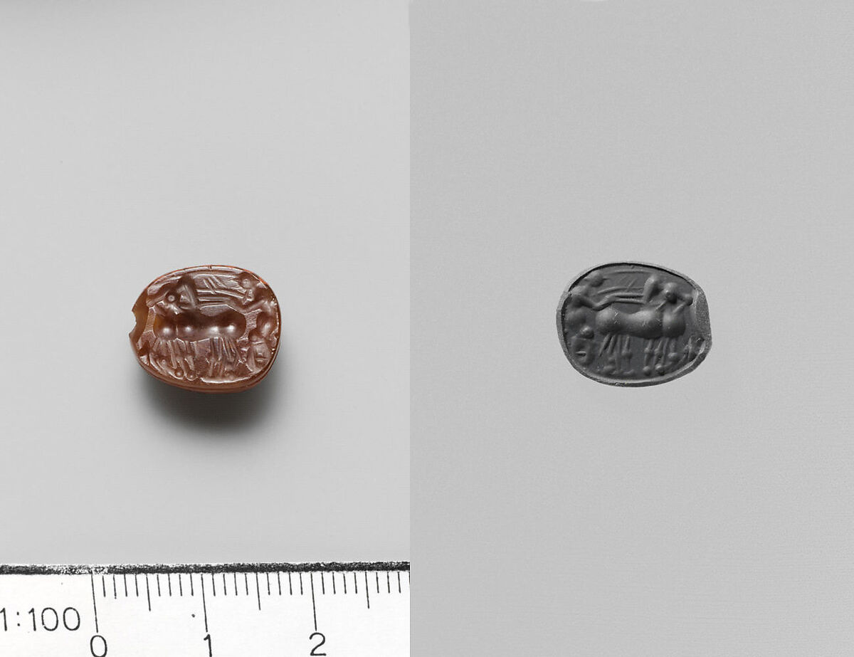 Carnelian scarab, Carnelian, Etruscan