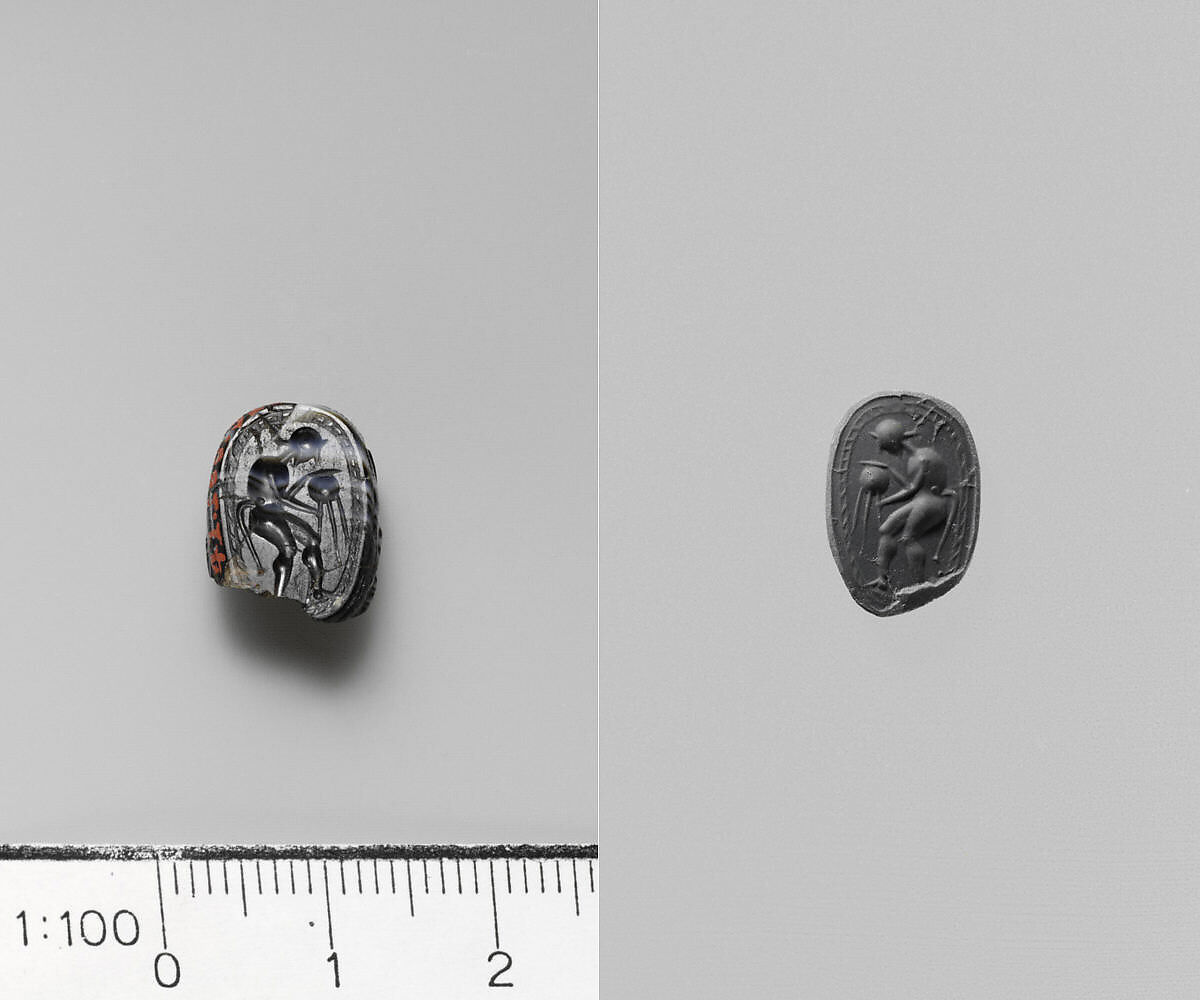 Agate scarab, Agate, Etruscan