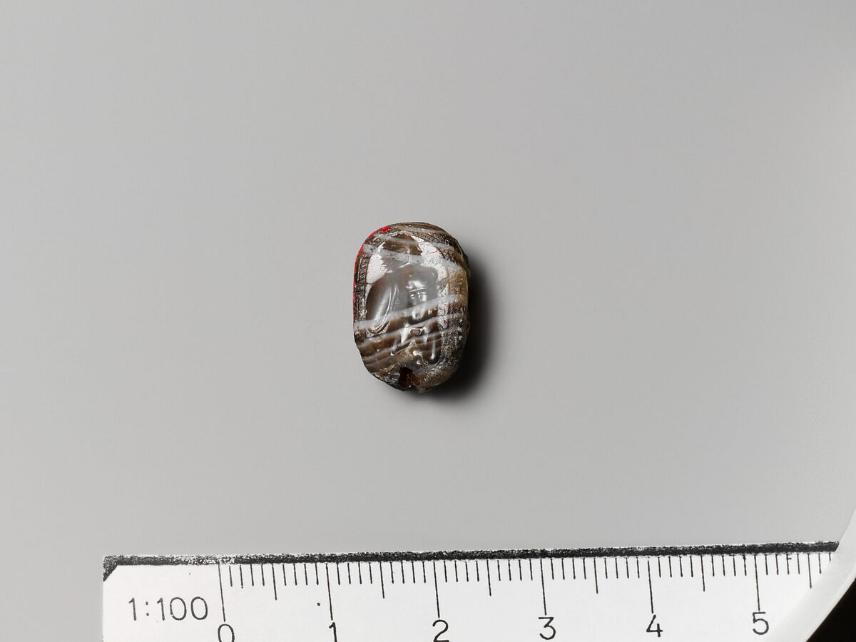 Agate scarab, Agate, Etruscan 