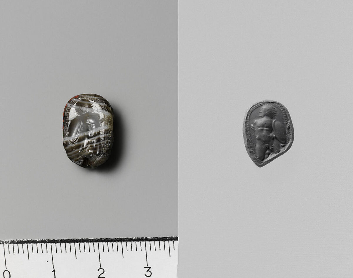 Agate scarab, Agate, Etruscan