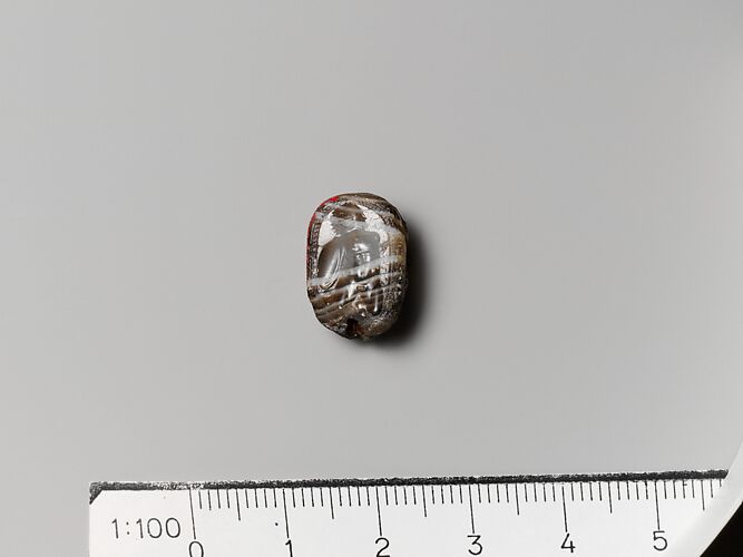 Agate scarab