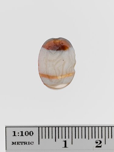 Banded agate ring stone