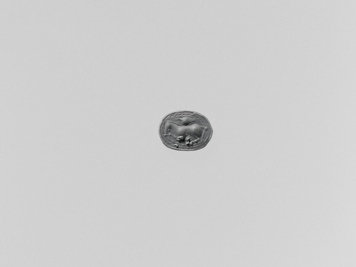 Chalcedony scarab, Chalcedony, Etruscan