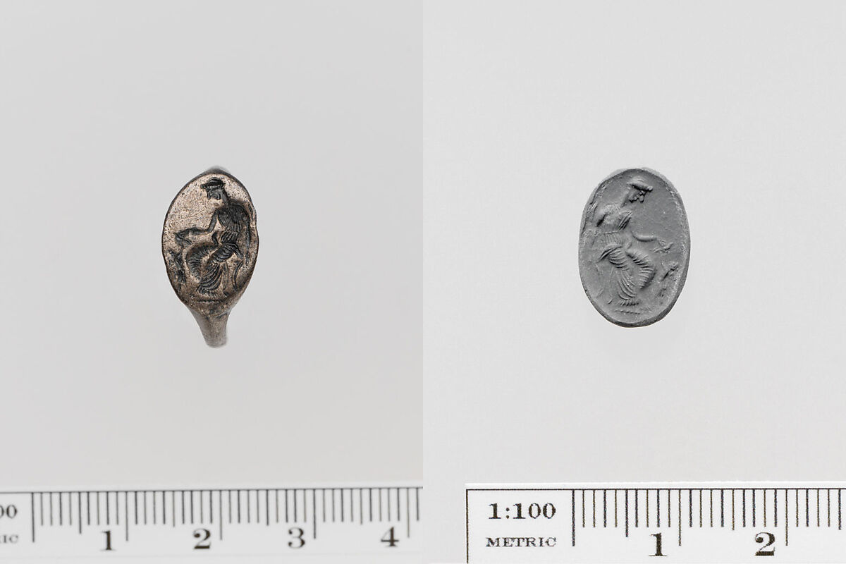 Silver ring, Silver, Greek