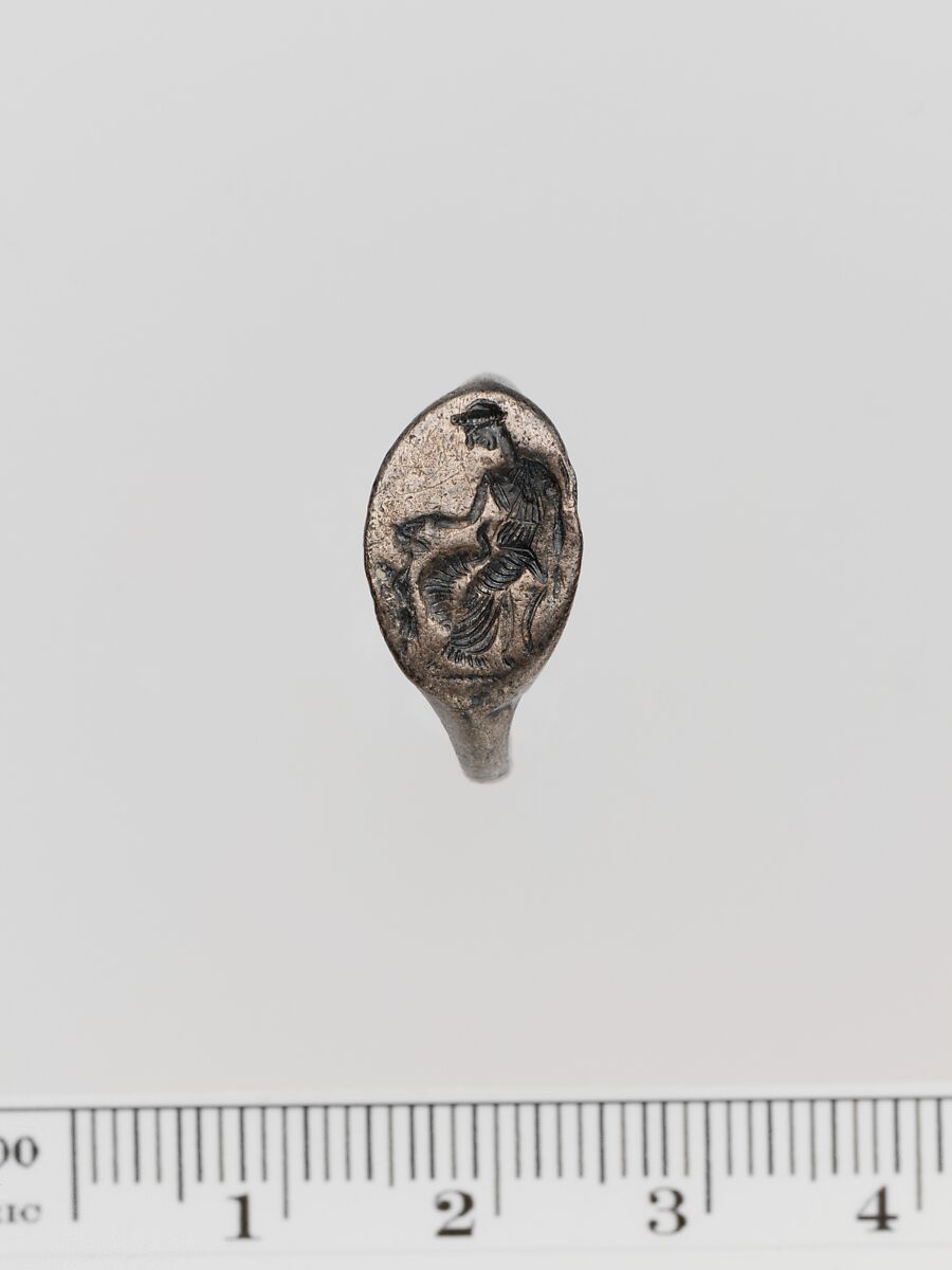 Silver ring, Silver, Greek 