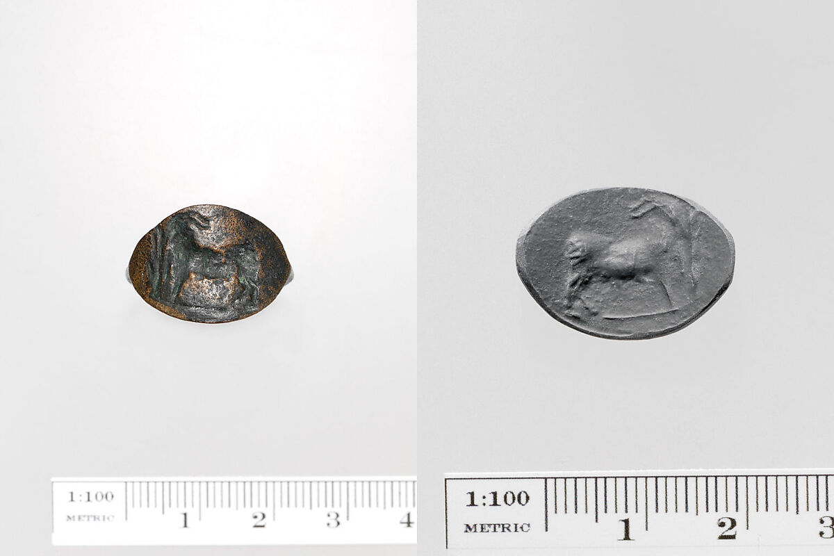 Bronze ring, Bronze, Greek