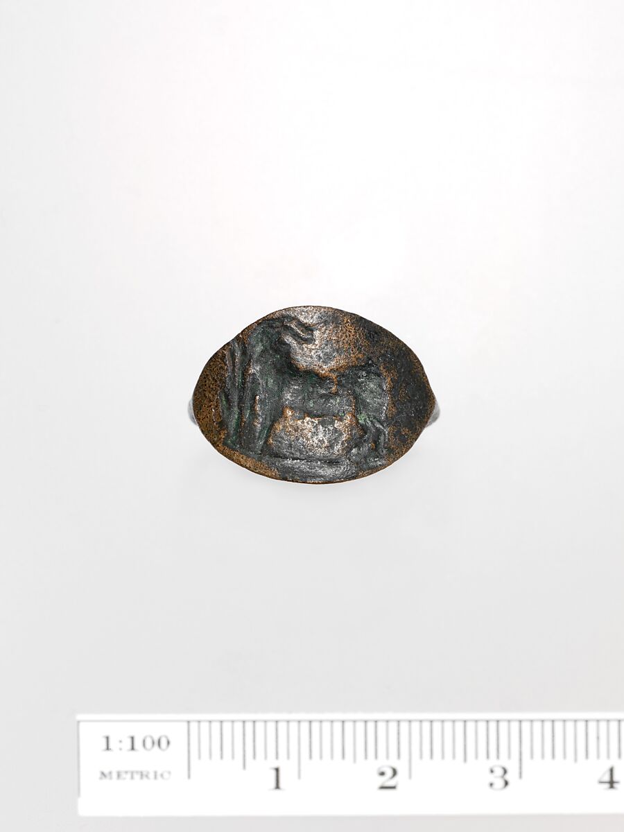 Bronze ring, Bronze, Greek 